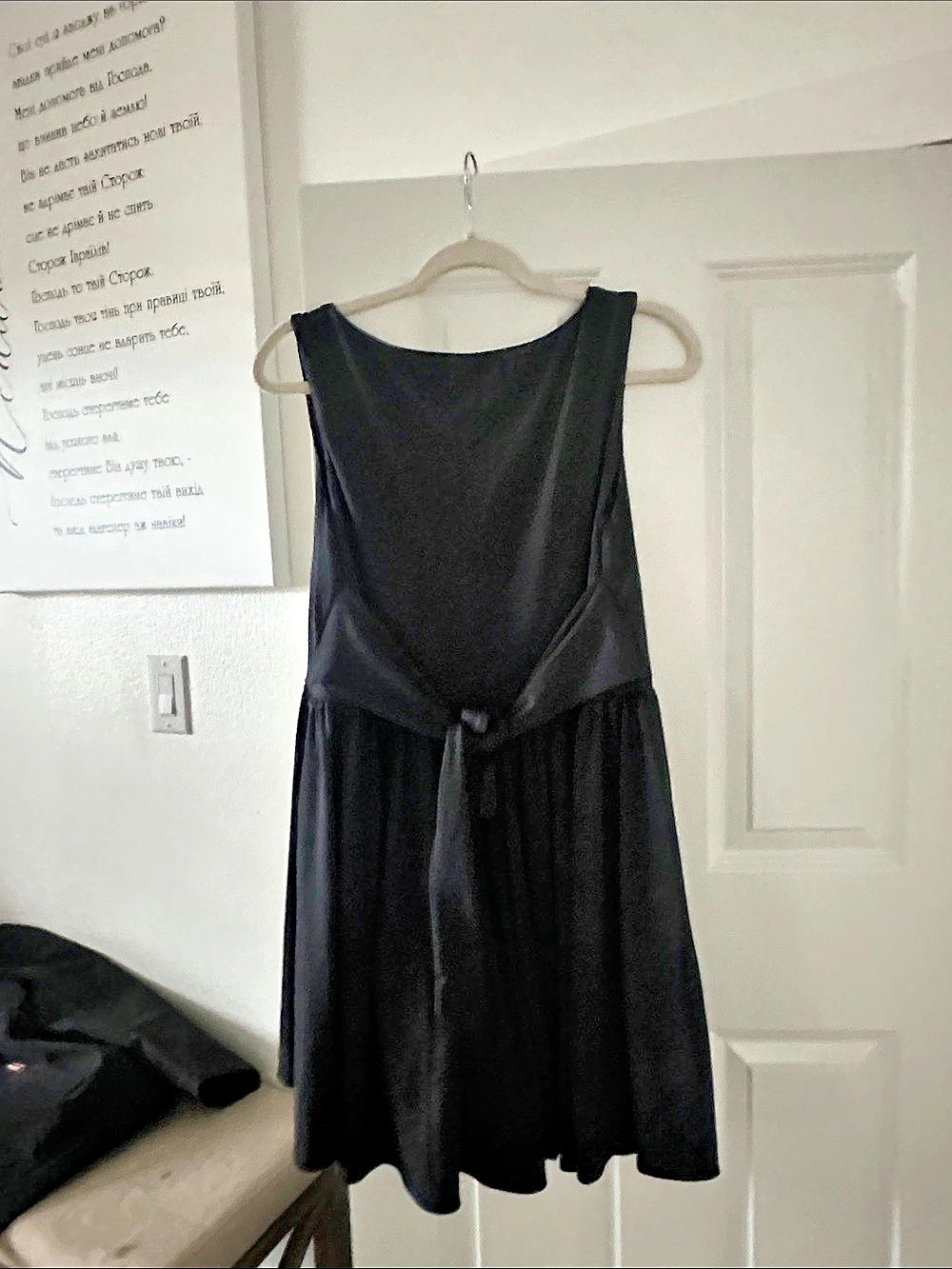 Black Midi Dress Like New - Picture 2 of 2